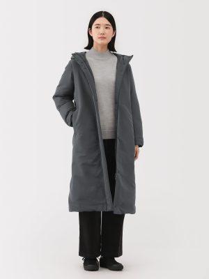 Water-Repellent Down Long Coat