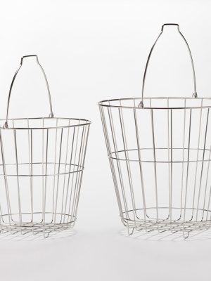 Stainless Steel Laundry Basket