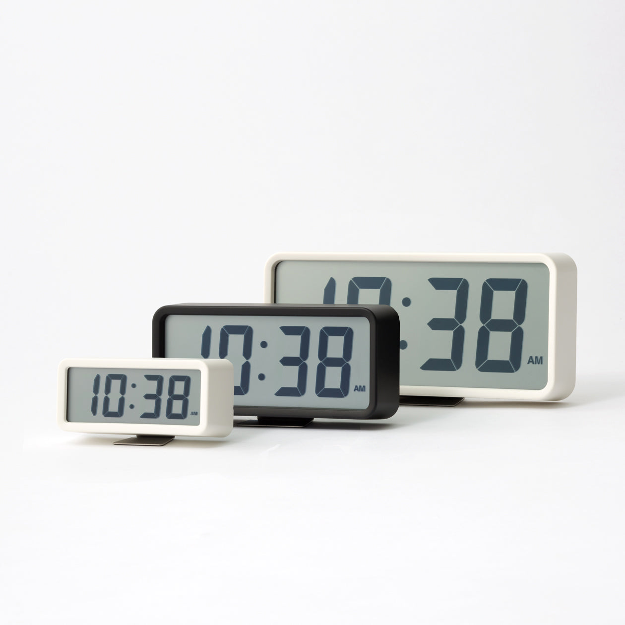 Digital Clock with Alarm - White - Medium - Image 4