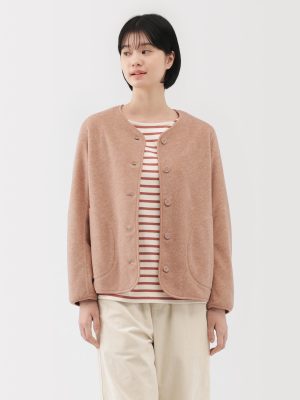 Recyclable Fleece Cardigan