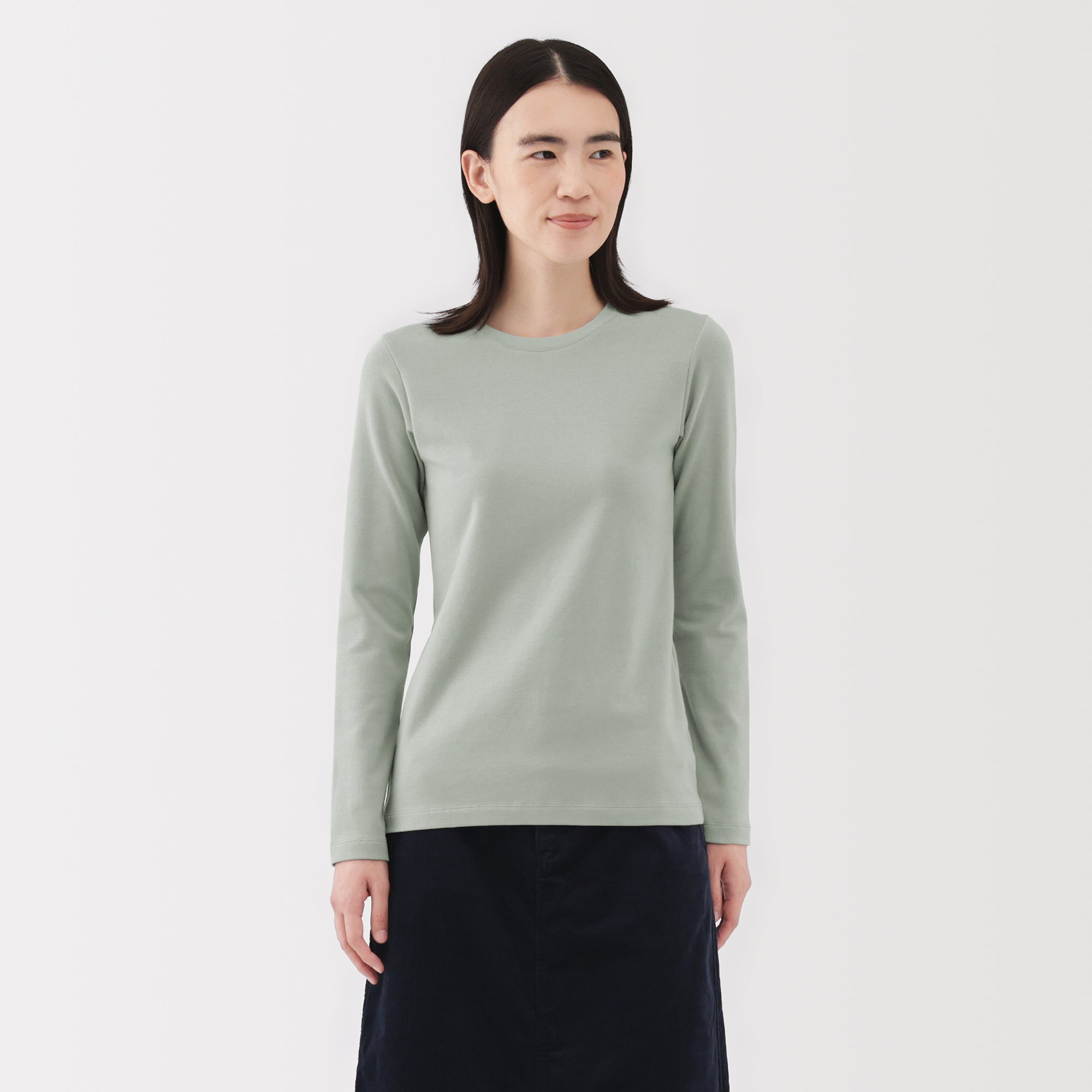 Brushed Crew Neck T-Shirt - Image 10