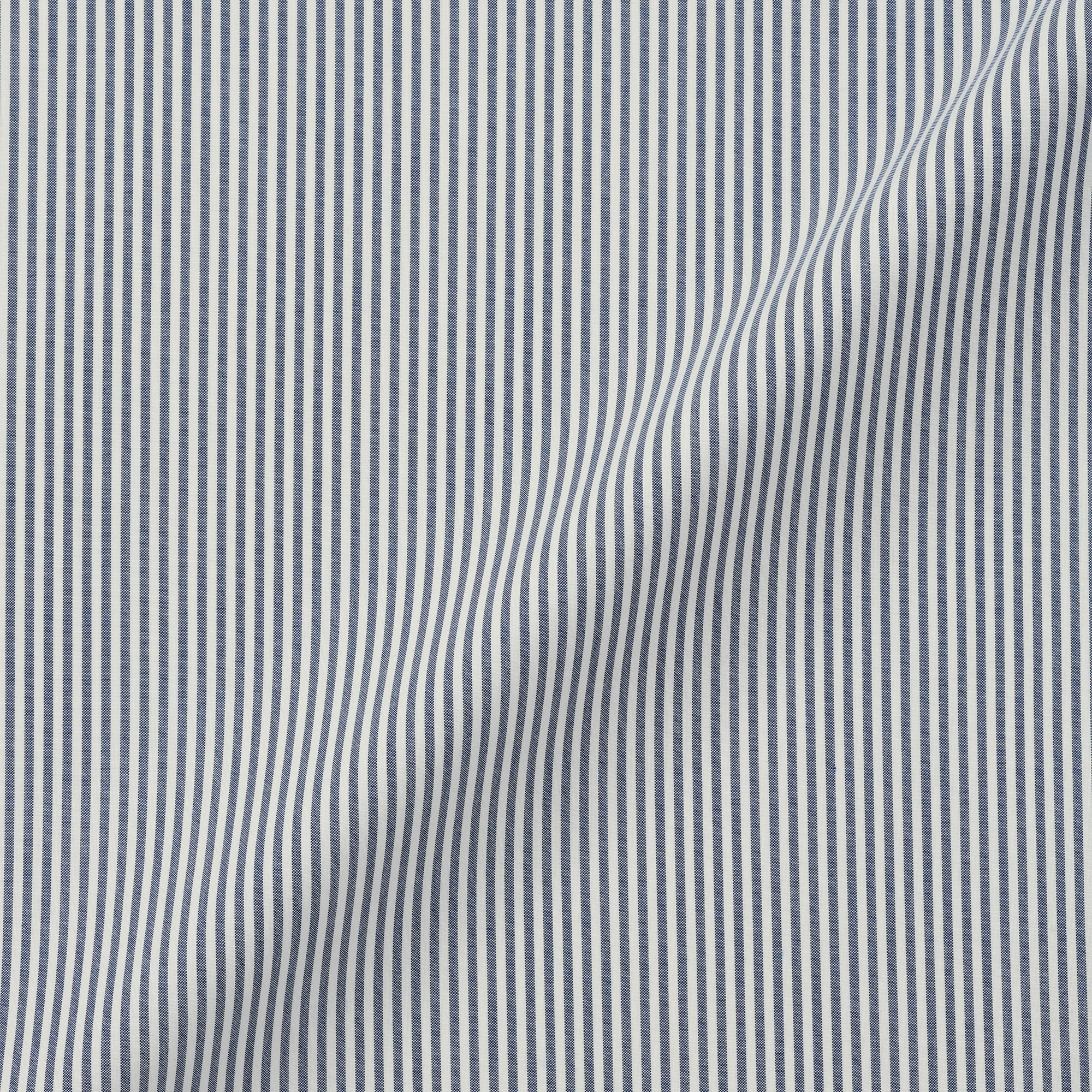 Cotton Semi-Spread Collar Shirt - Image 36
