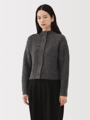 Labo Merino Wool Low-Gauge Cardigan