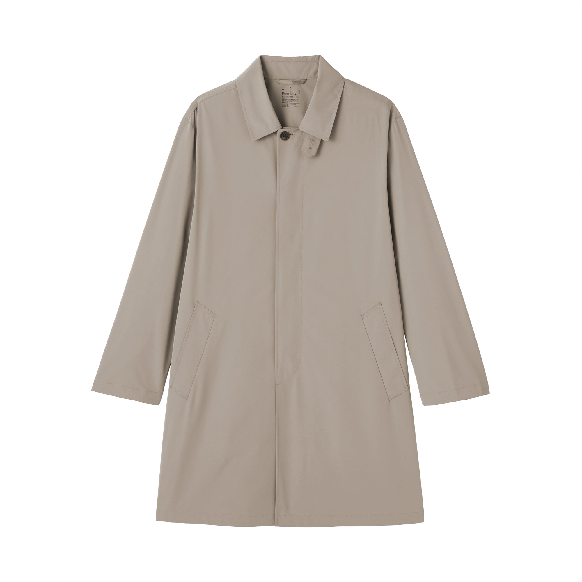 Water Repellent Stand Fall Collar Coat - Image 11