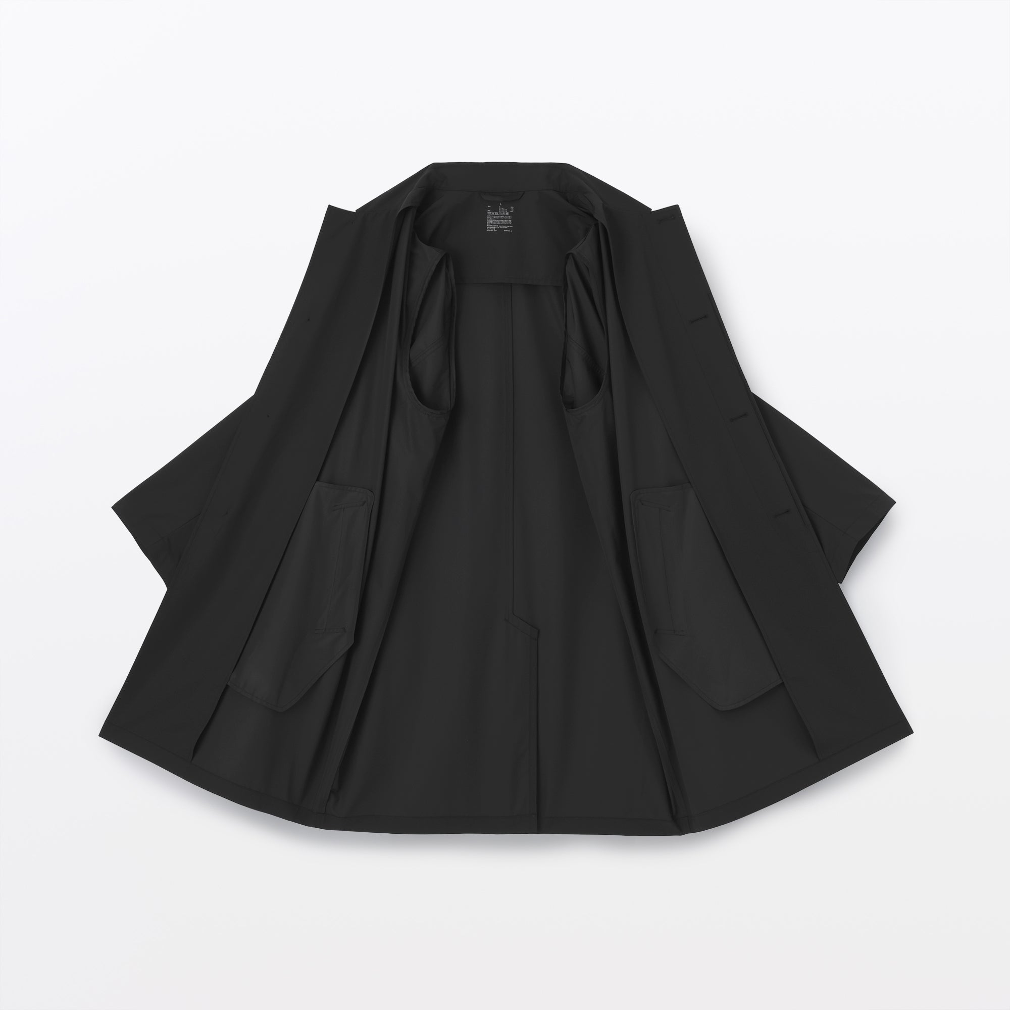 Water Repellent Stand Fall Collar Coat - Image 9