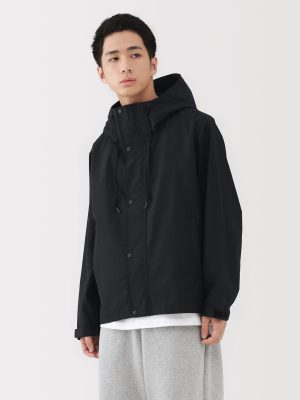 Water Repellent Hooded Jacket