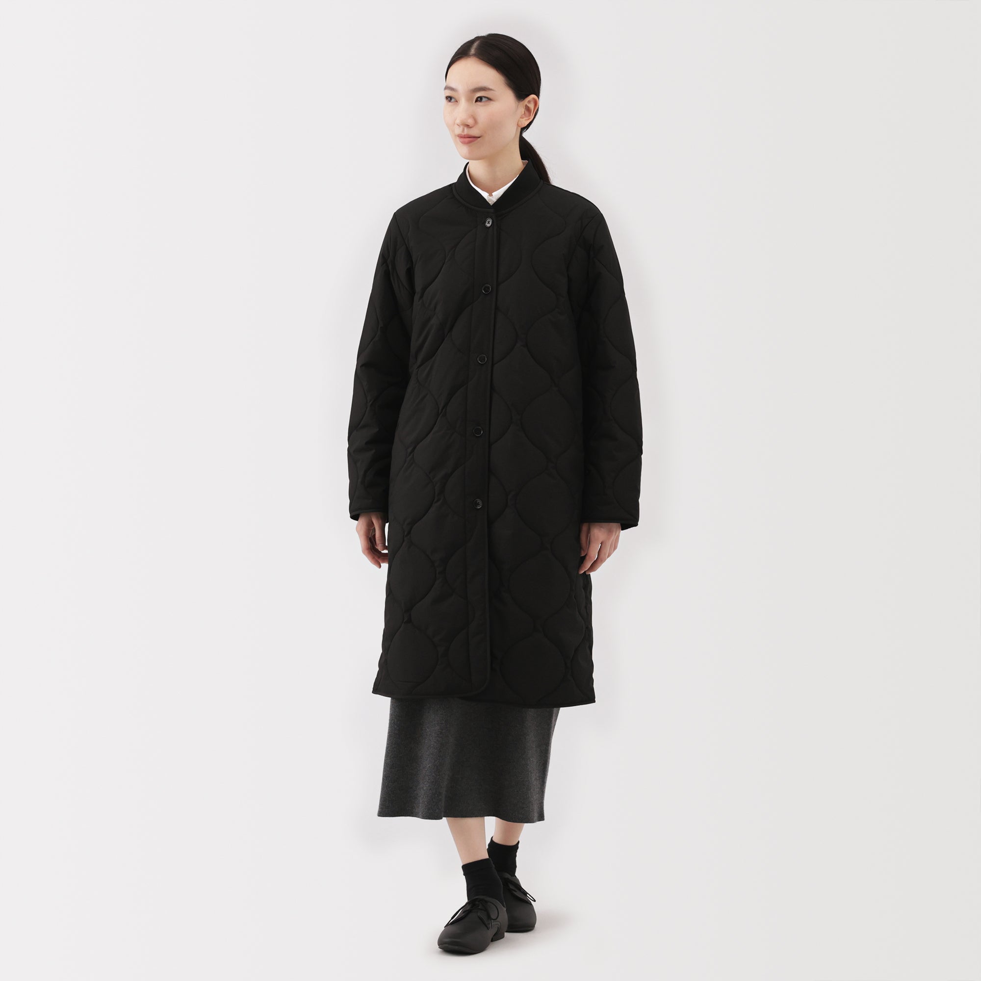 Padded Quilted Coat - Image 14