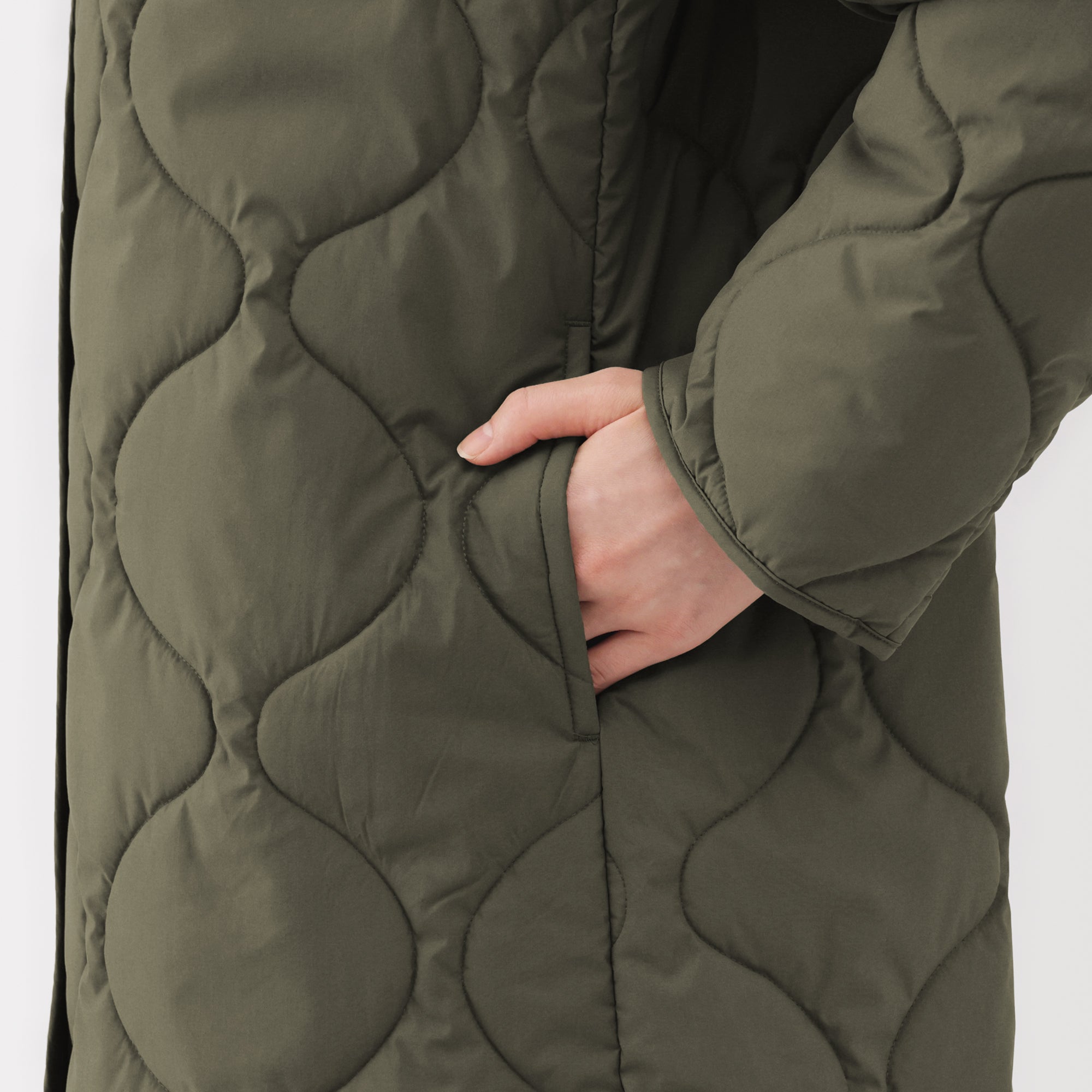 Padded Quilted Coat - Image 18