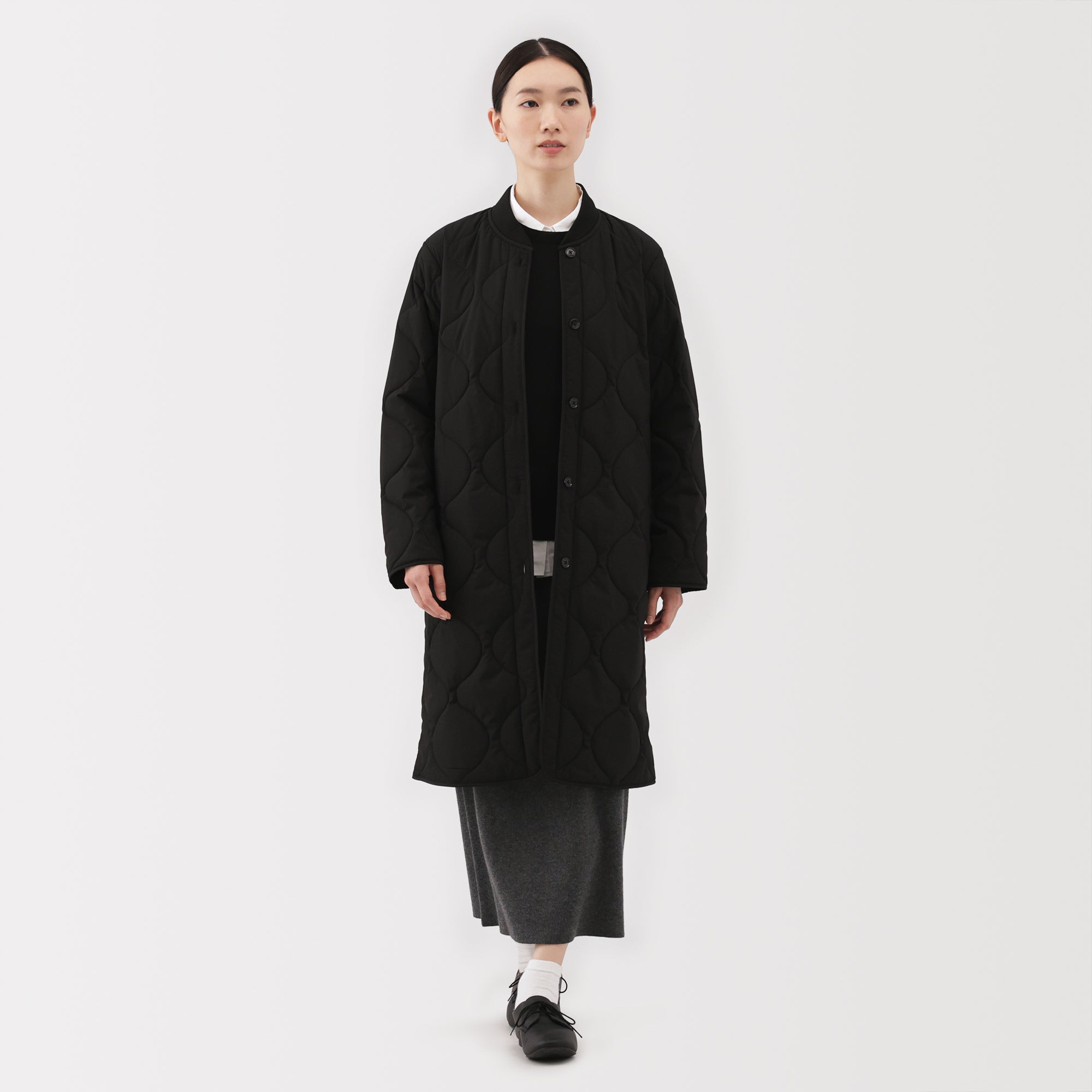 Padded Quilted Coat - Image 13