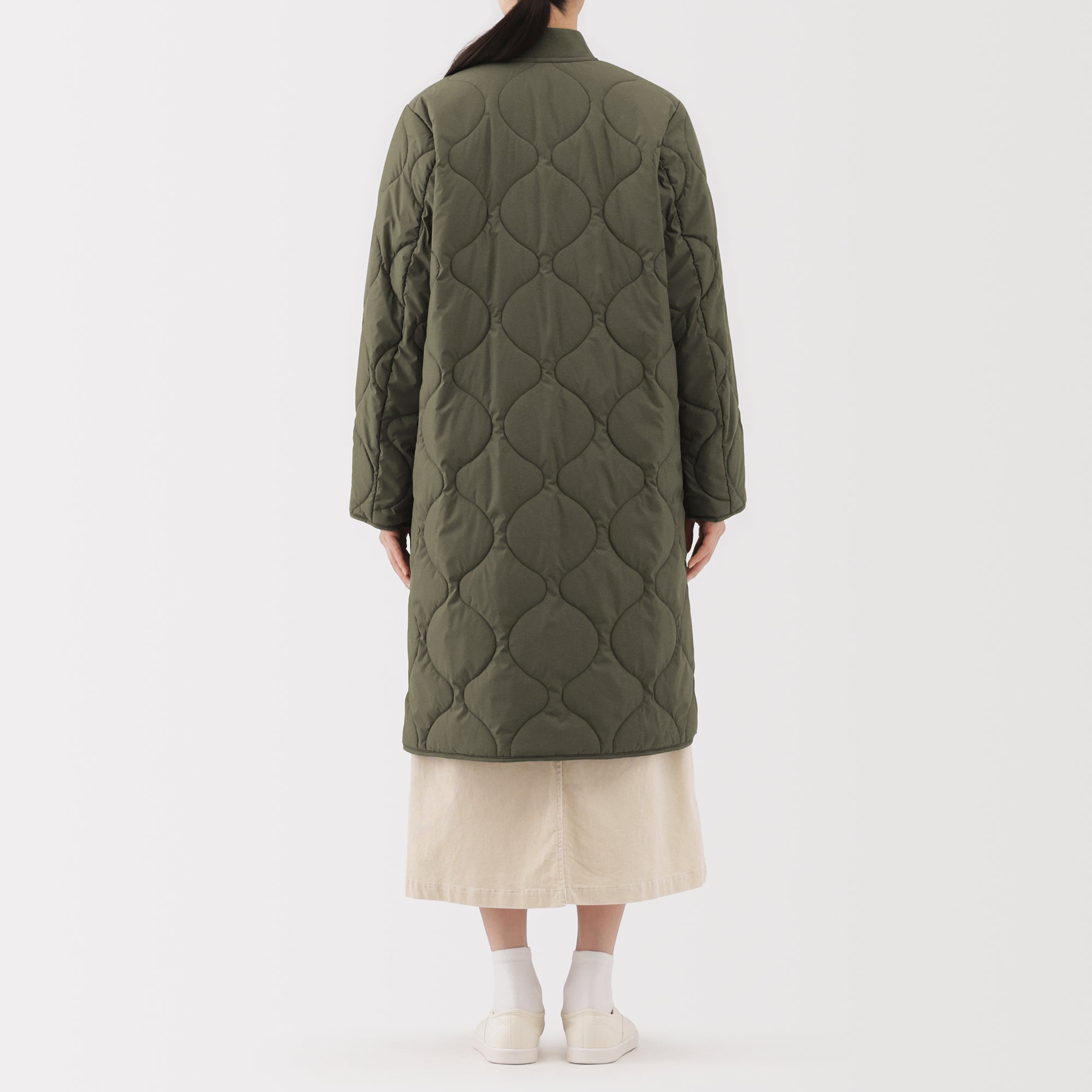 Padded Quilted Coat - Image 7