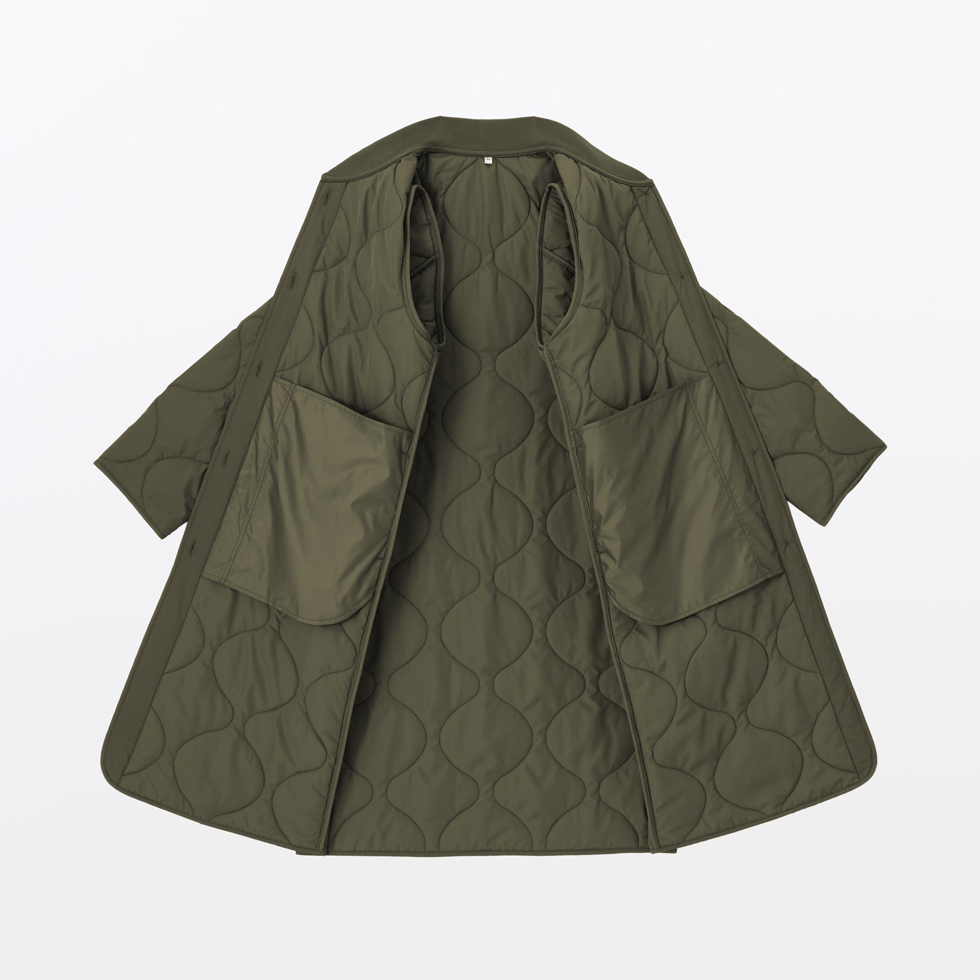Padded Quilted Coat - Image 28