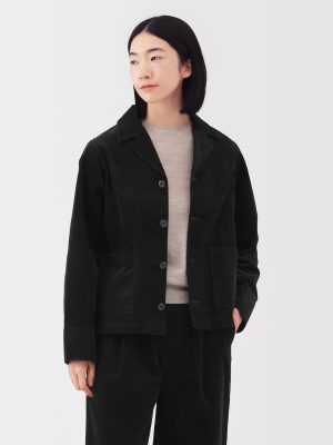 Kapok Blend Corduroy Jacket