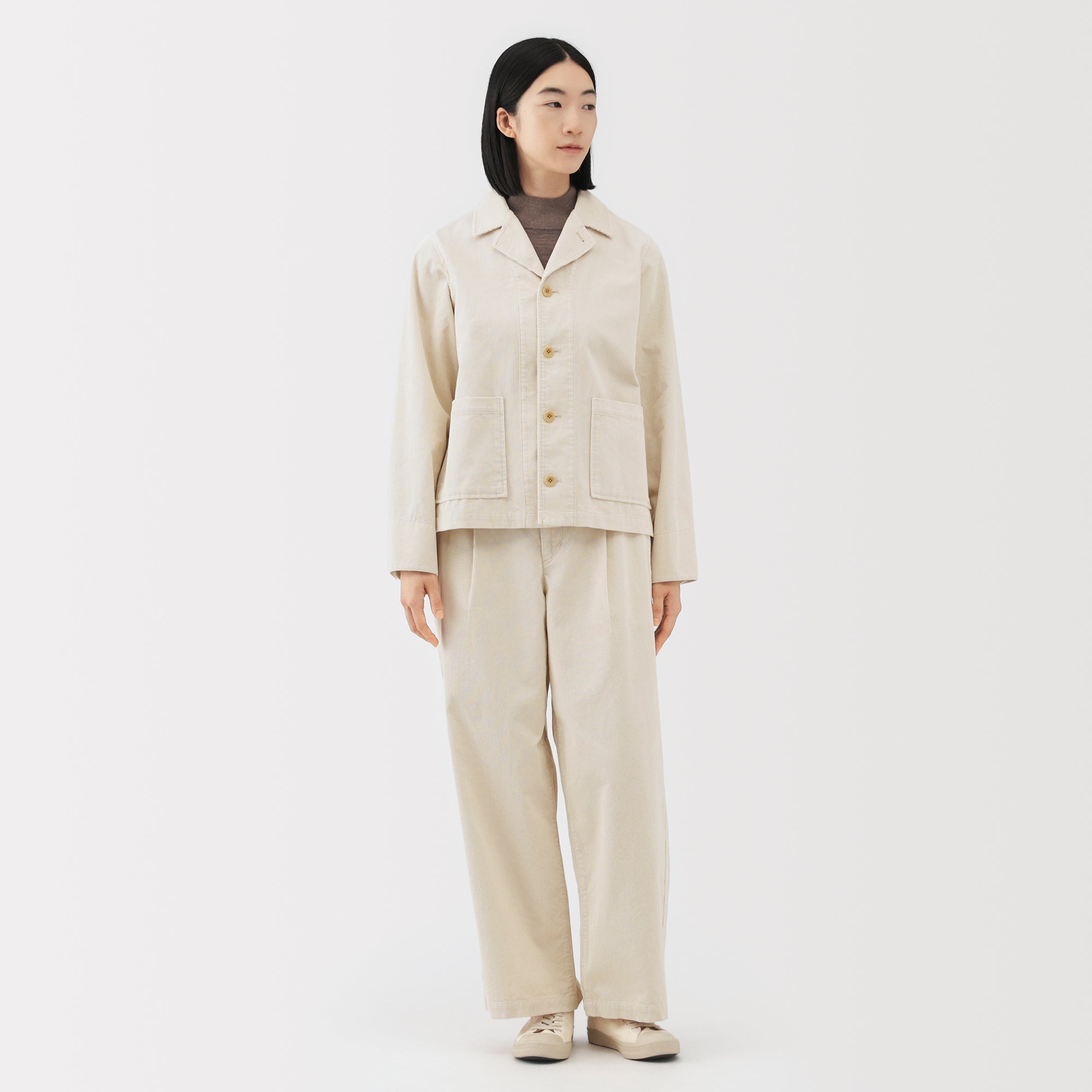 Kapok Blend Corduroy Jacket - Image 13