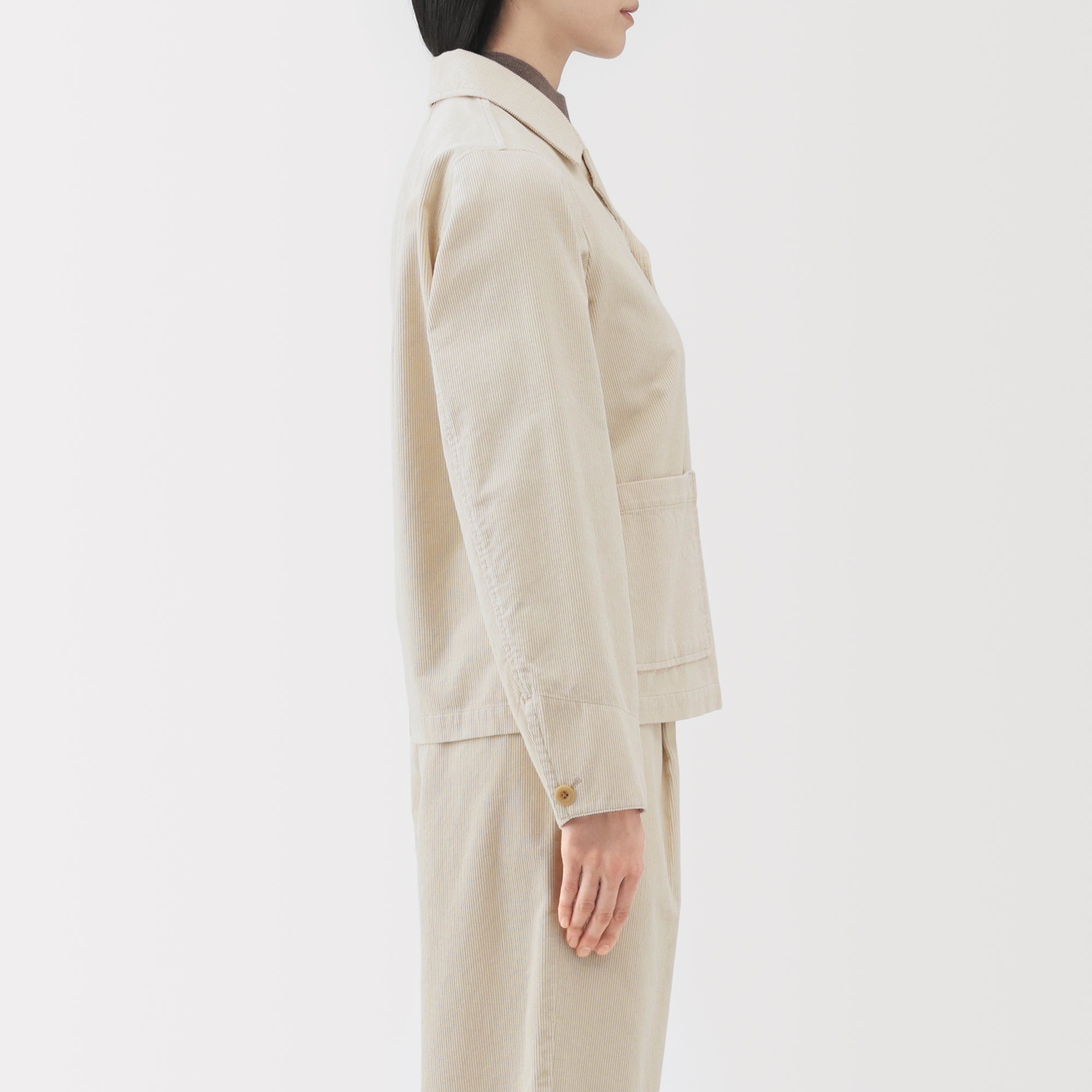 Kapok Blend Corduroy Jacket - Image 14