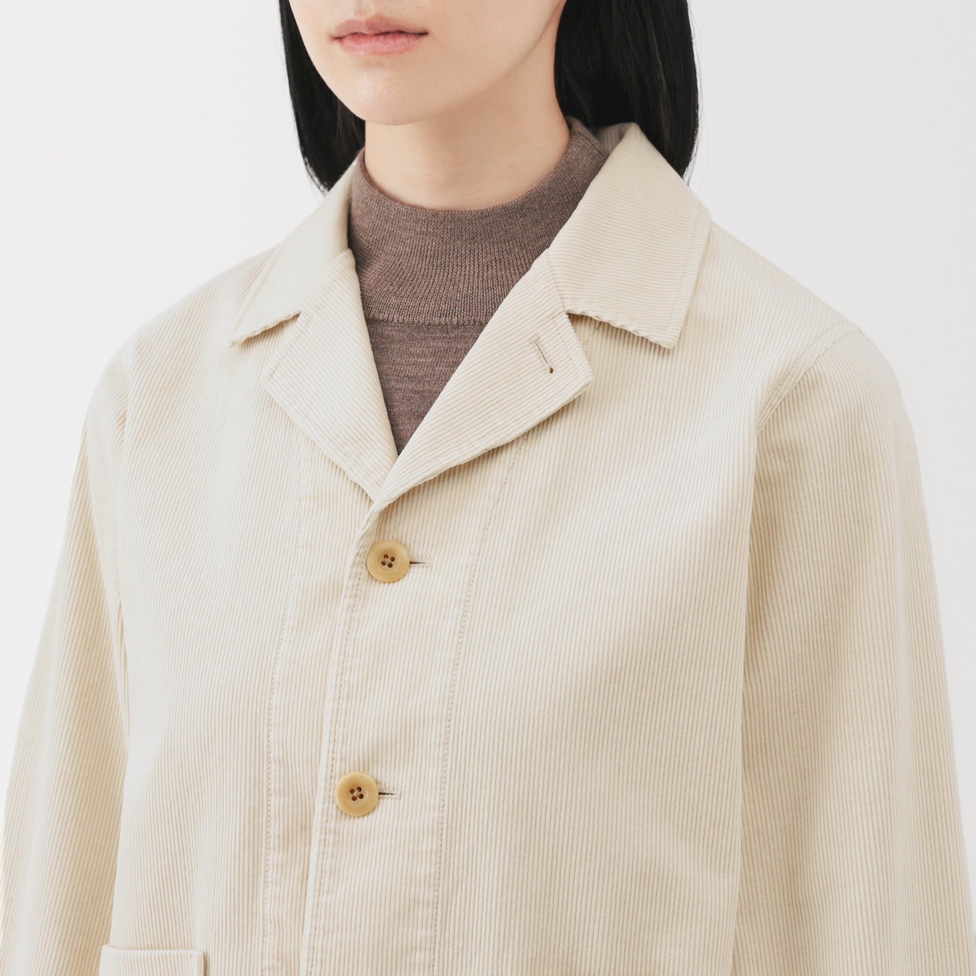 Kapok Blend Corduroy Jacket - Image 25