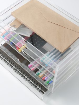 Acrylic Storage 5 Drawers
