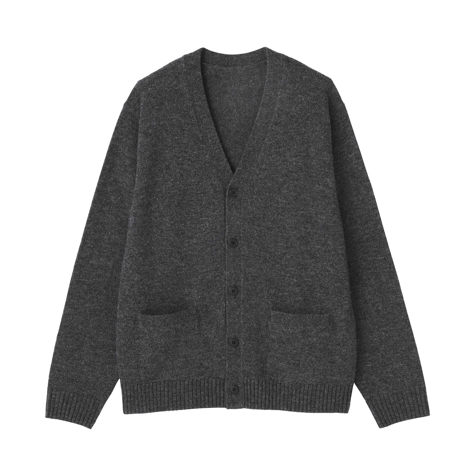 Wool V-Neck Cardigan - Image 10