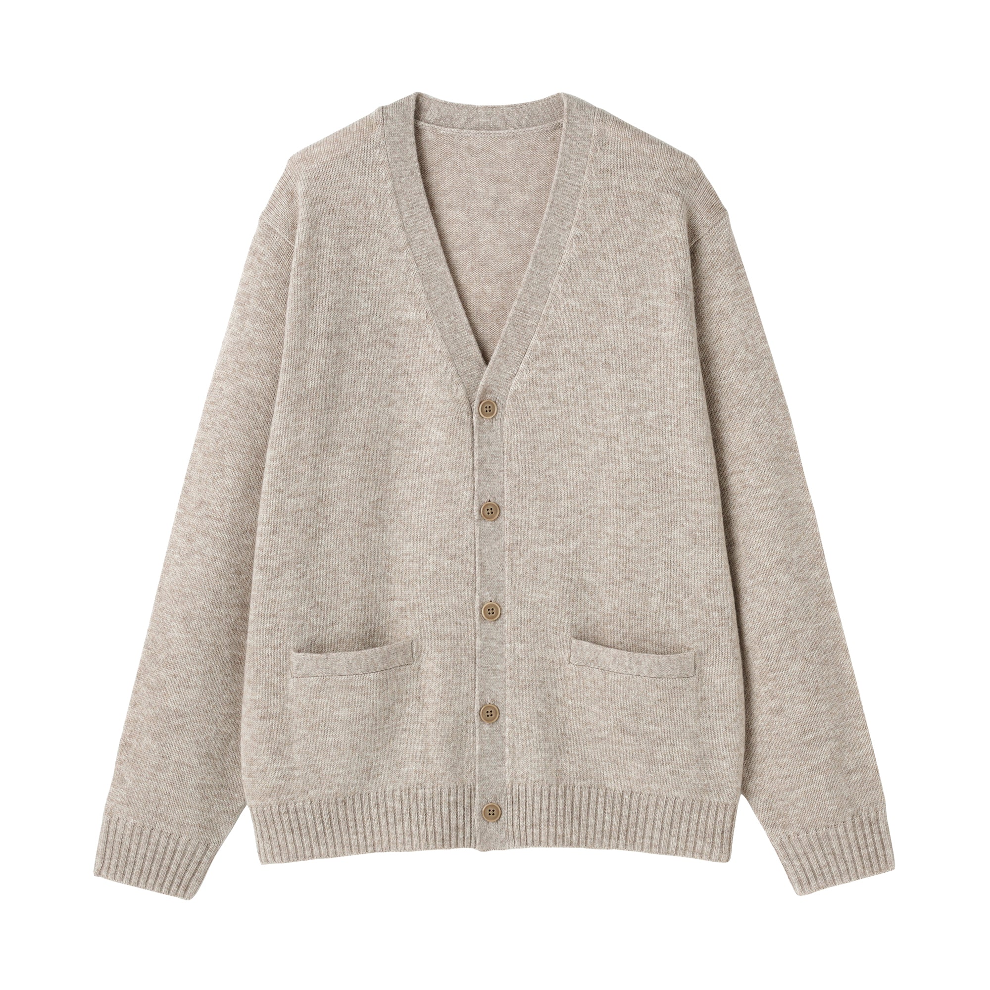 Wool V-Neck Cardigan - Image 26