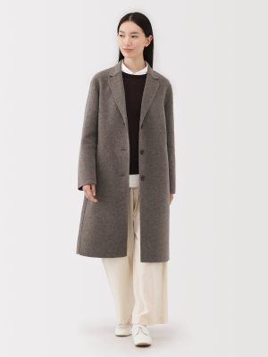 Wool Blend Chester Coat