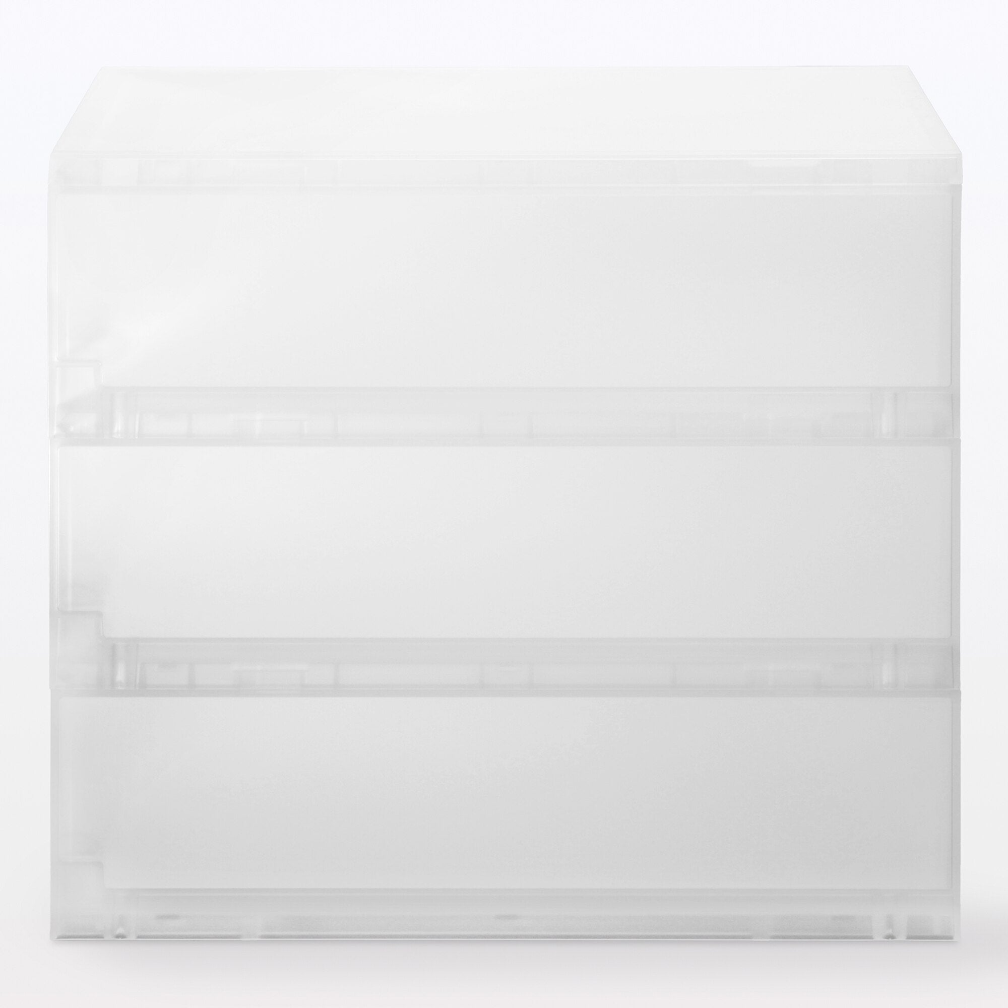 Polypropylene Storage Case Shallow 3 Drawers - Image 3
