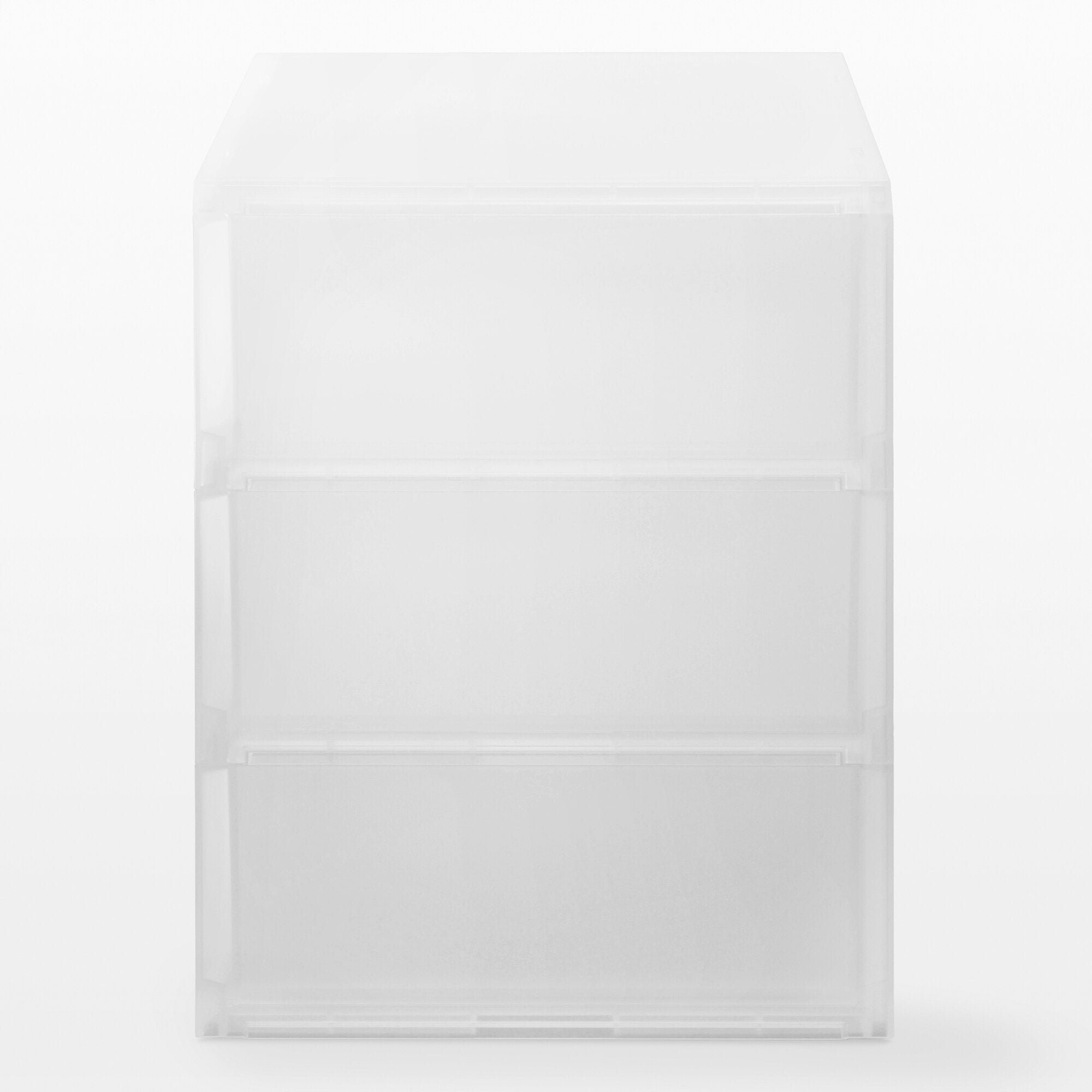 Polypropylene Storage Case Shallow 3 Drawers - Image 4