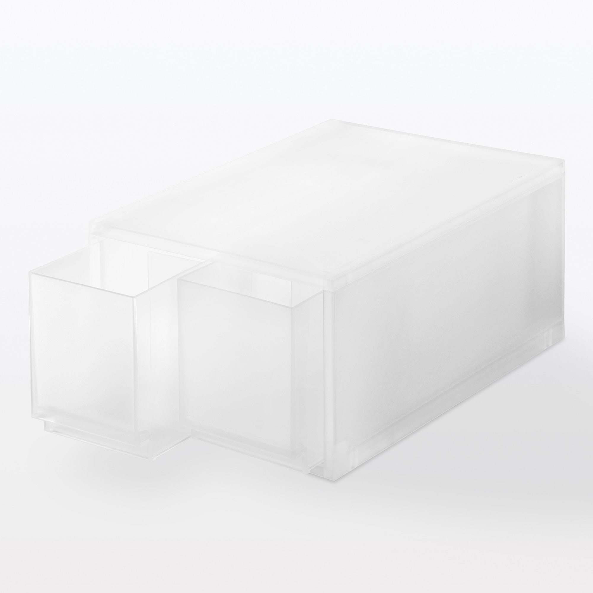 Polypropylene Case 2 Drawer - Deep (W10.2 x D14.6 x H6.9) - Image 2