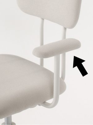 Office Chair Armrests - Gray