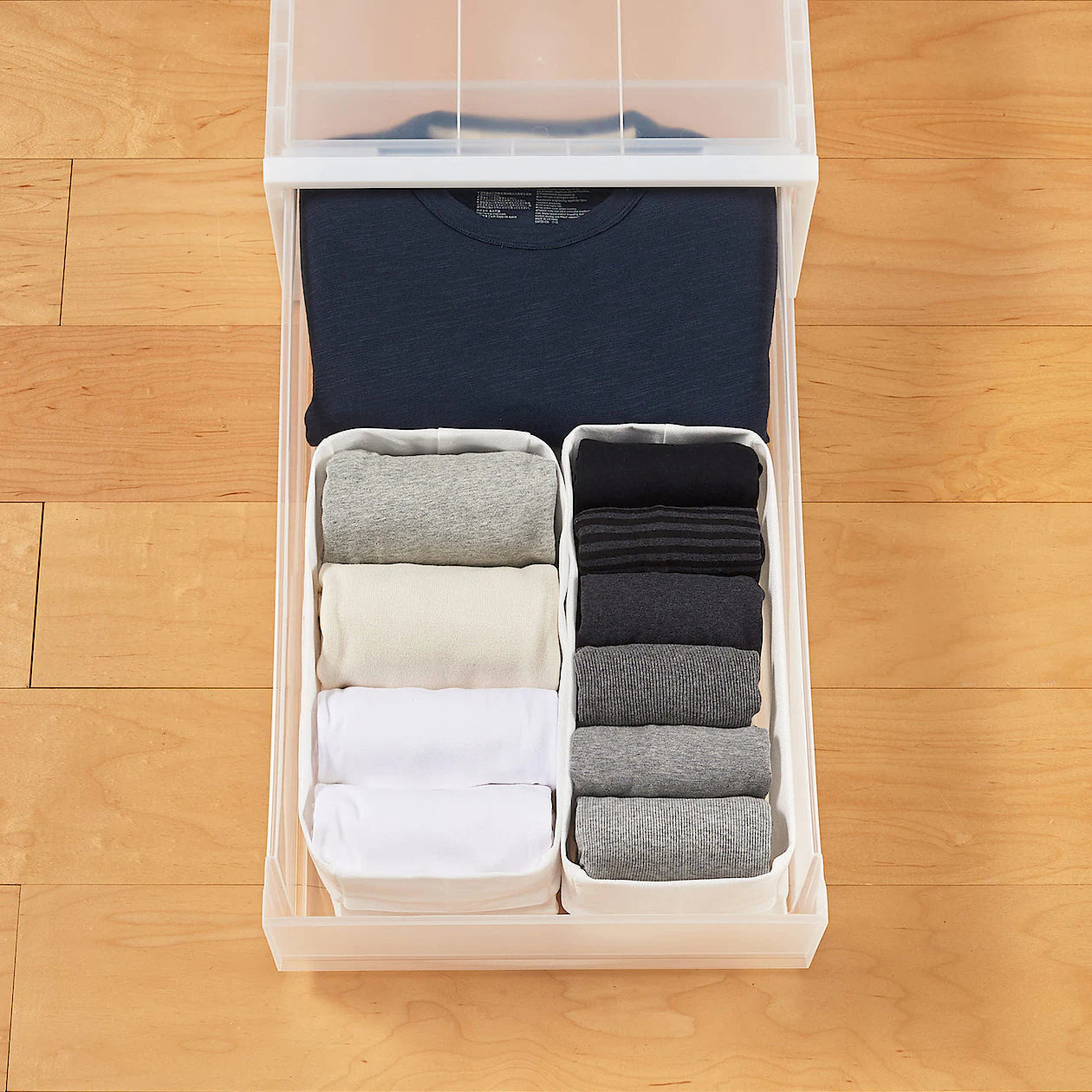 Polypropylene Storage Clothing Drawer (W15.7 x D25.6) - Image 3