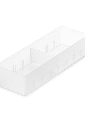 Polypropylene Desk Organizer 3 (W2.6 x D7.9 x H1.6)