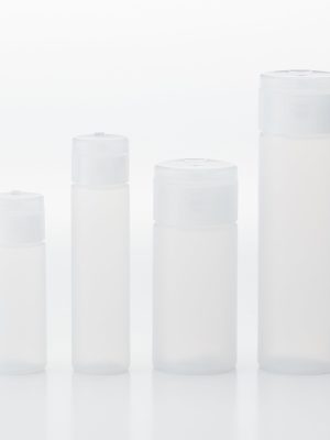 Polyethylene Cylinder Bottle with Snap Cap