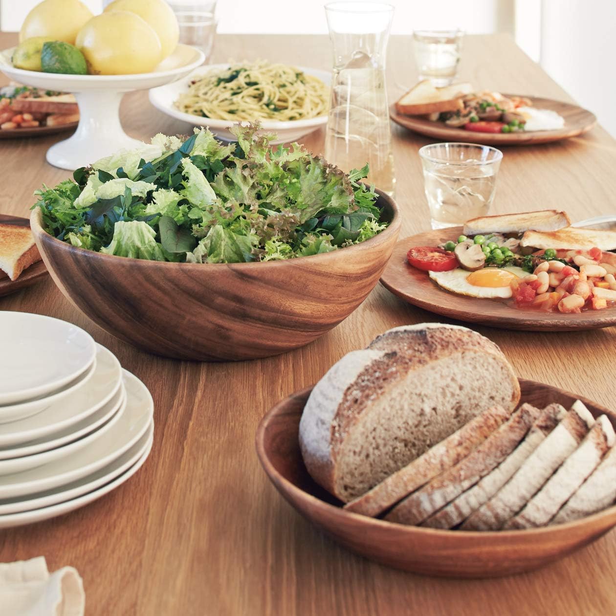 Acacia Bowl - 9.4 x 3.5 - Image 7