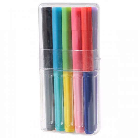 Water Ink Hex Twin Pen 10 Pieces Set