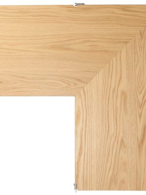 SUS Shelving Unit Additional Corner Shelf - Oak