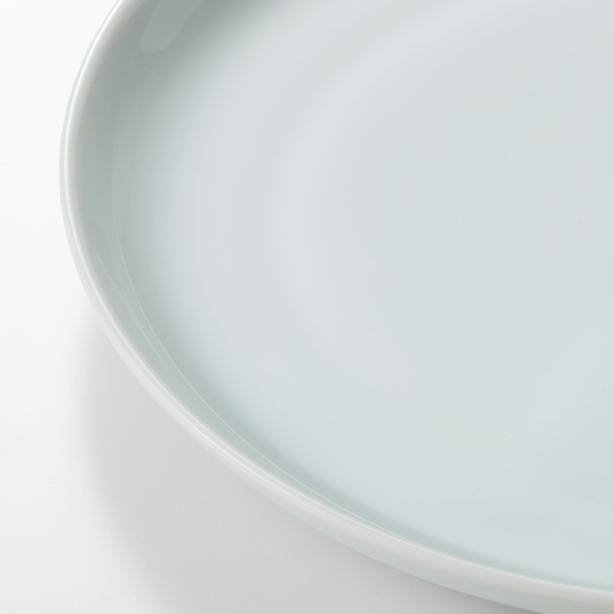 Blue White Porcelain Round Dish 8.5 x 0.8 - Image 5