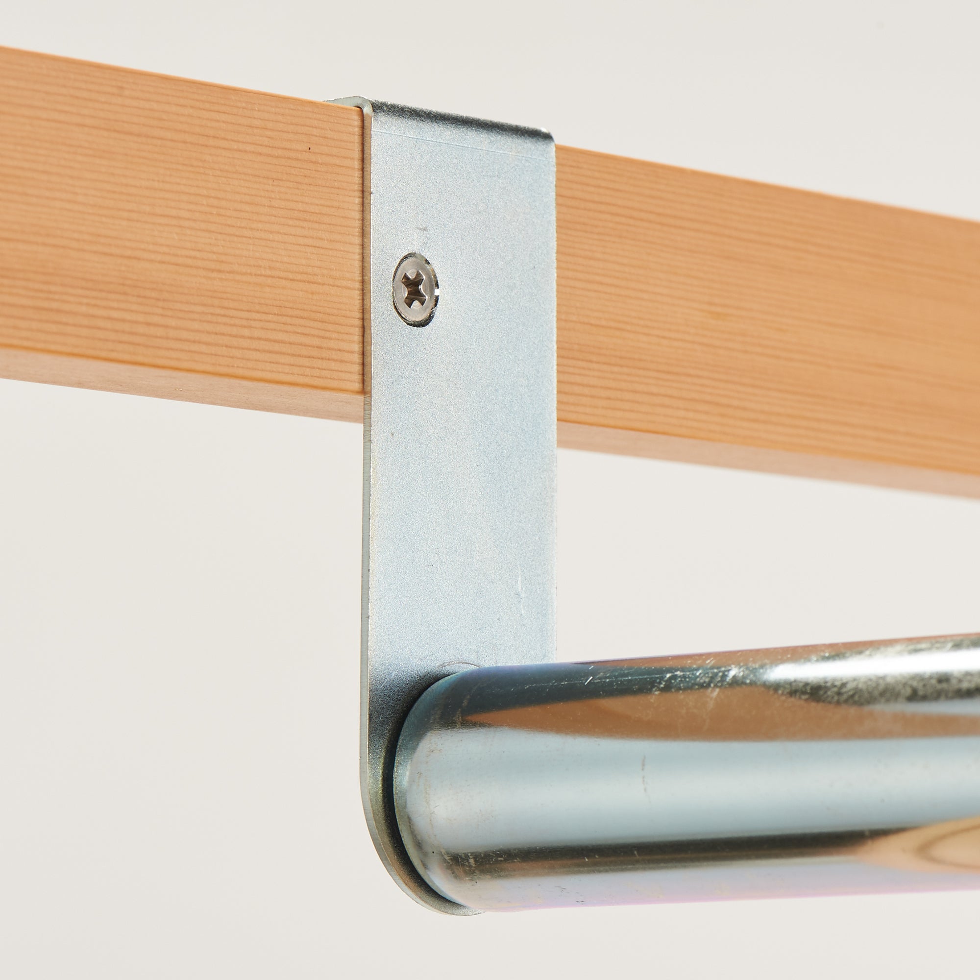 Pine Shelf Unit - Hanging Rail - Regular - Image 3