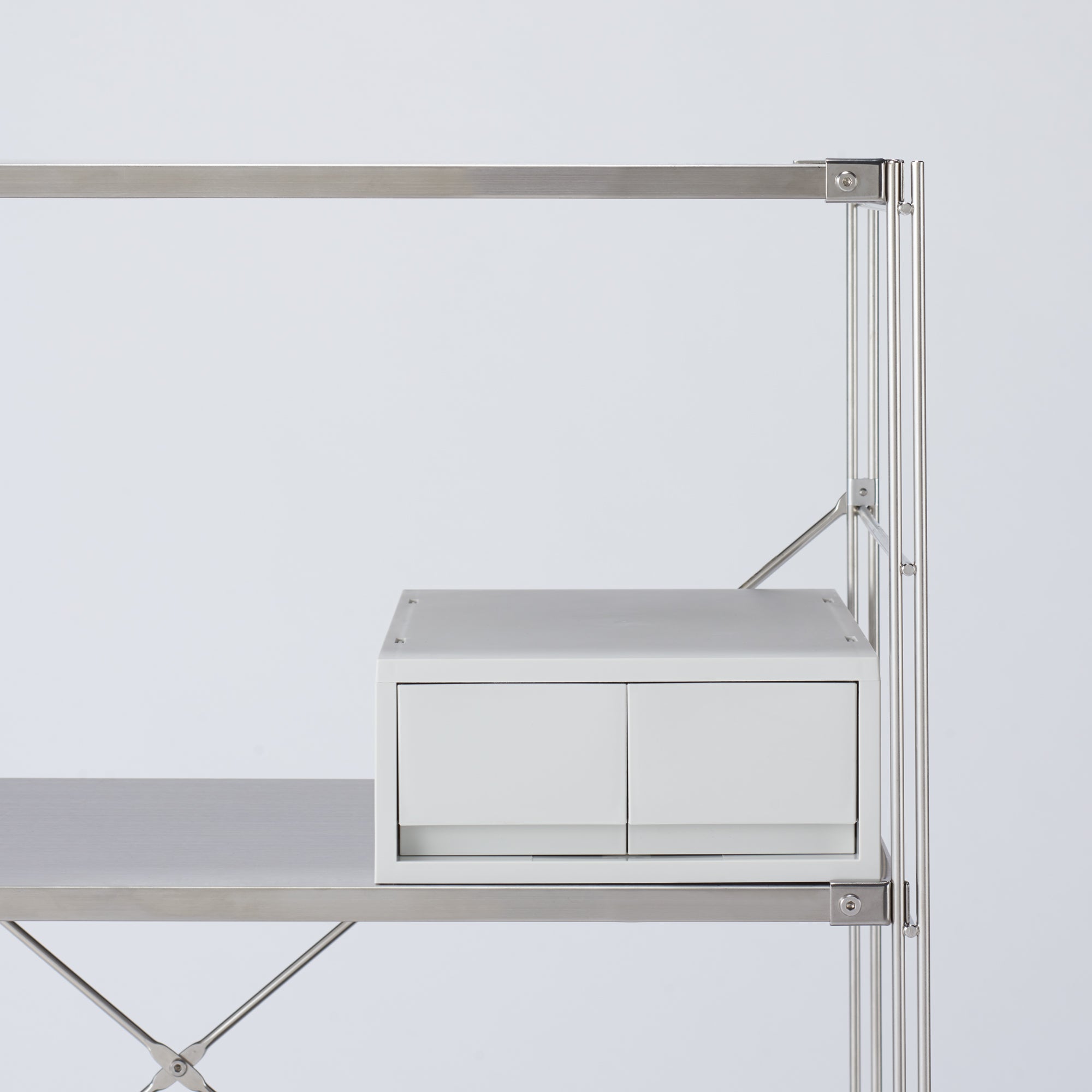 Polypropylene Case 2 Drawer - Shallow (W10.2 x D14.6 x H4.7) - Image 5