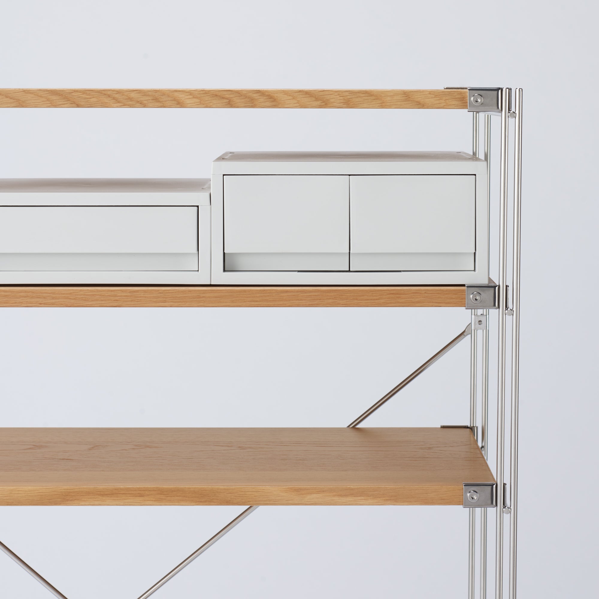 Polypropylene Case 2 Drawer - Shallow (W10.2 x D14.6 x H4.7) - Image 6