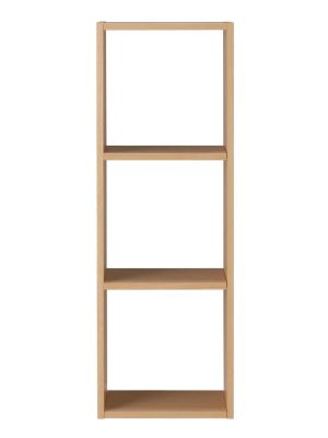 Stacking Shelf Oak - 3 Tiers