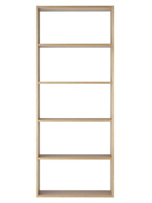 Oak Stacking Shelf - Wide Type - 5 Tiers