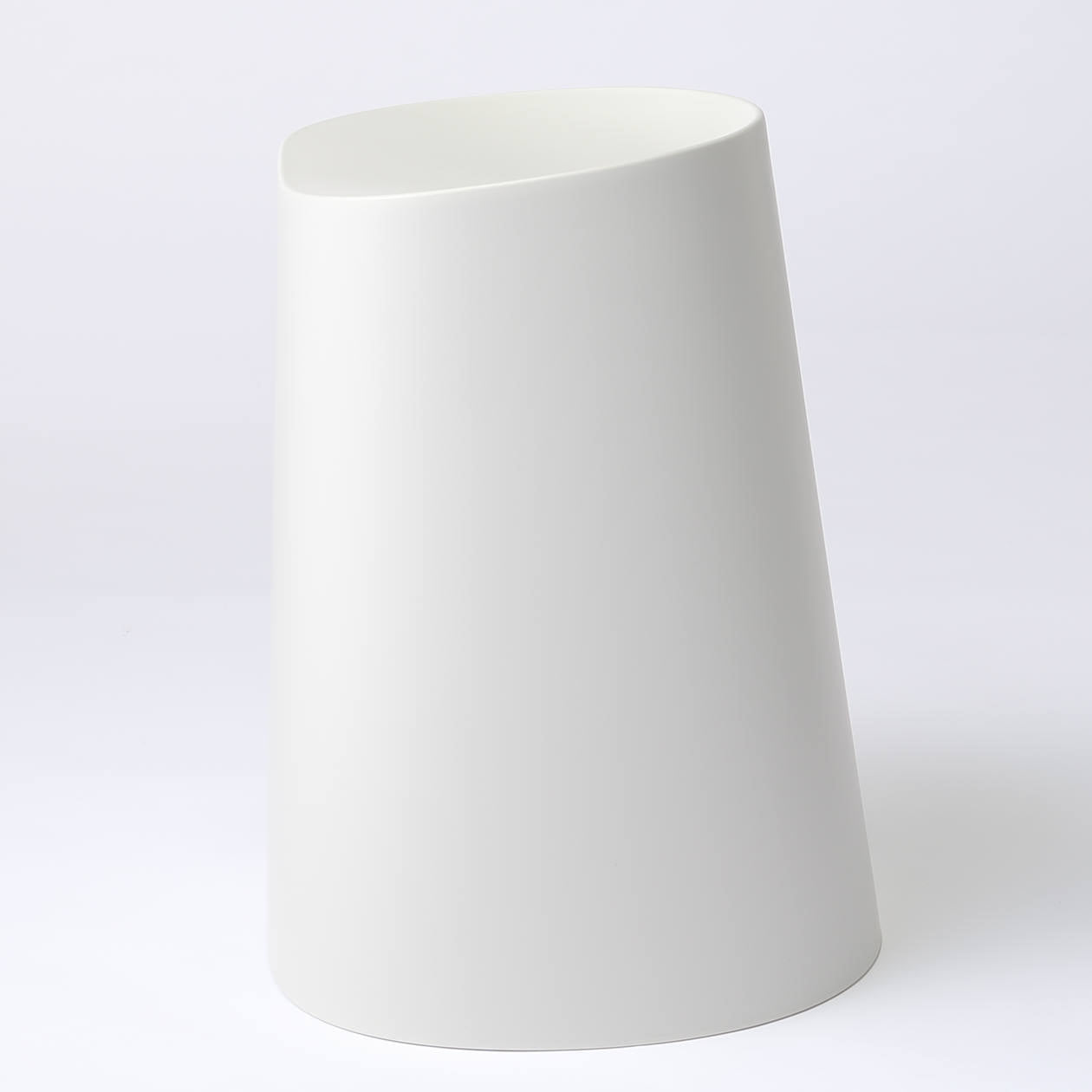 Polypropylene Stackable Stool Light Gray - Image 4