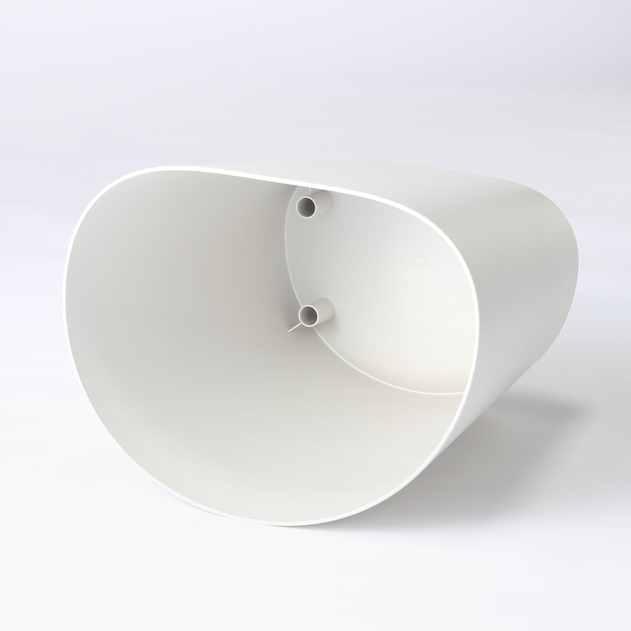 Polypropylene Stackable Stool Light Gray - Image 7