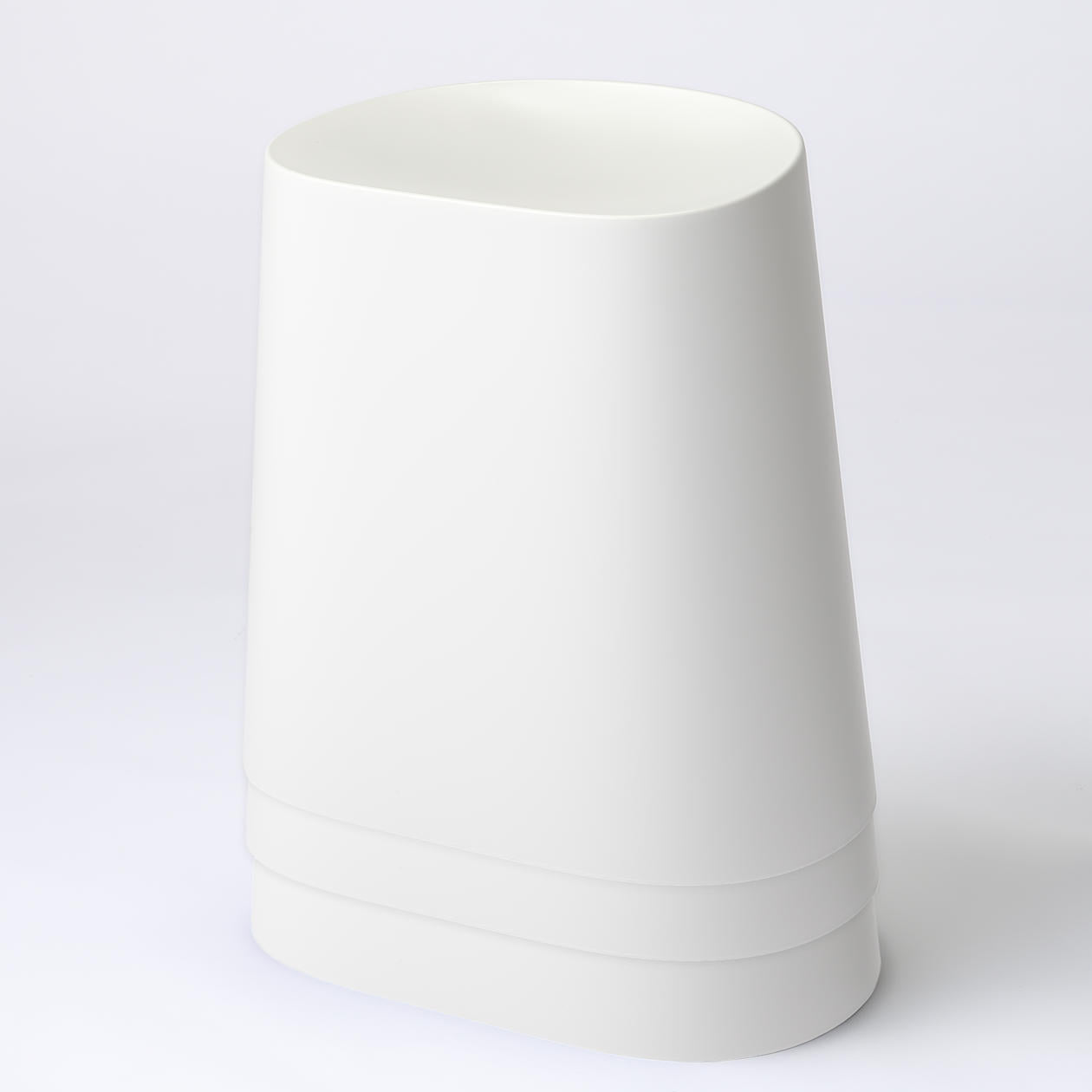 Polypropylene Stackable Stool Light Gray - Image 3