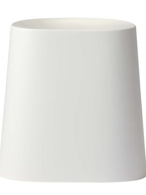 Polypropylene Stackable Stool Light Gray