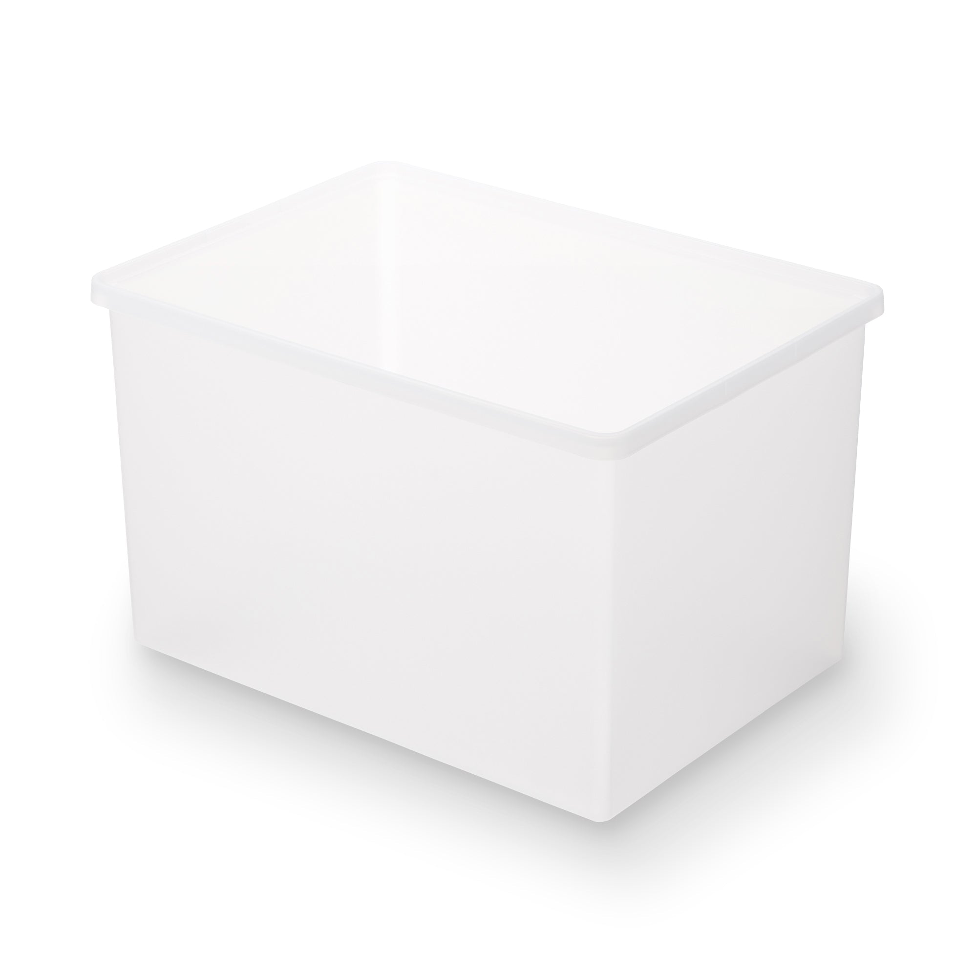 Polypropylene Storage Box Wide - Deep (W19.9 x D14.6 x H12.4)