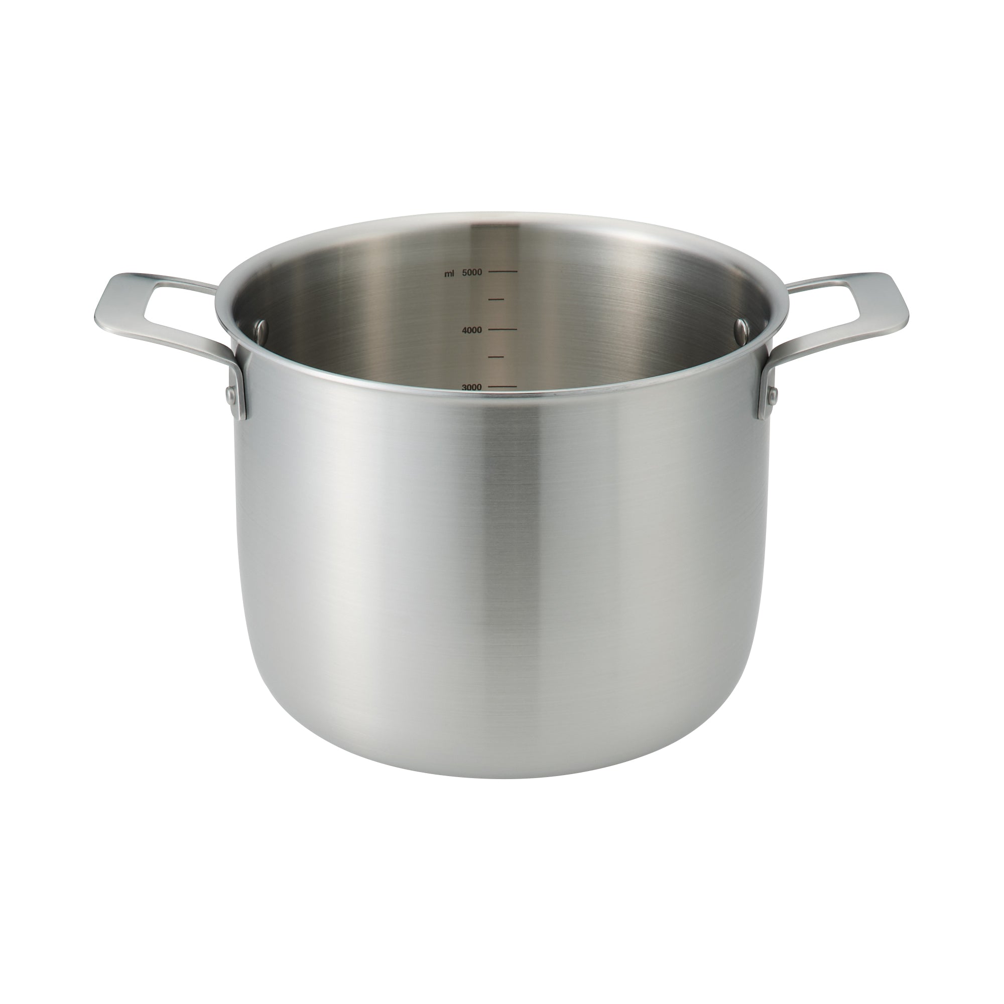 Stainless Aluminium 3-Layer Steel Saucepot 6.3 Qt