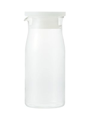 Heat Resistant Glass Round Pitcher