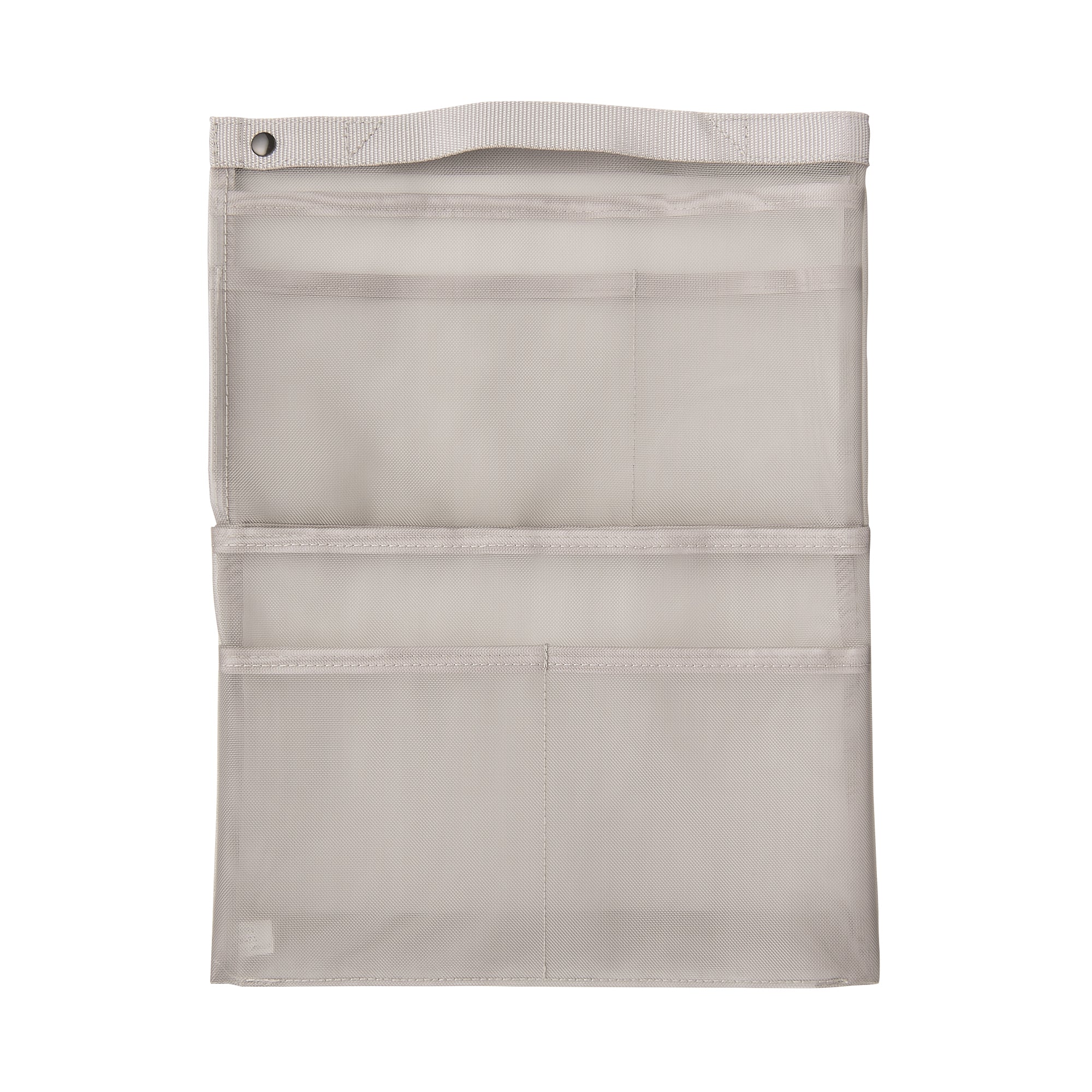 Nylon Mesh Bag Organizer Vertical A4 - Gray - Image 2