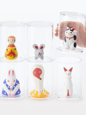 Acrylic Cylindrical Case with Lid