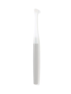 Replaceable Head Compact Soft Toothbrush - Gray
