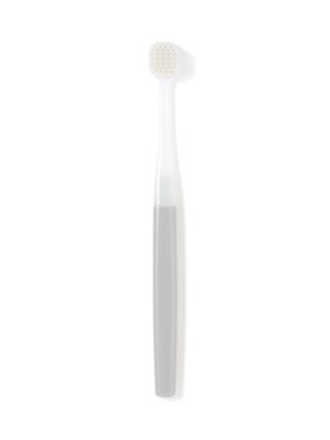 Replaceable Head Wide Soft Toothbrush - Gray